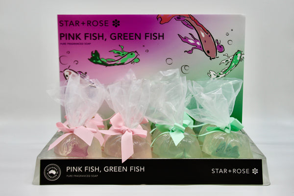 Pink Fish, Green Fish Soap